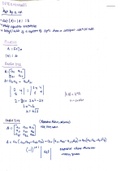 Determinants for Grade 12/ Sixth Year