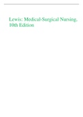 Lewis: Medical-Surgical Nursing, 10th Edition  
