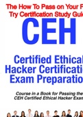 Certification Exam Preparation Course Book for Passing the CEH Certified Ethical Hacker Exam