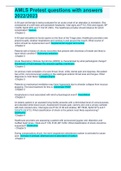 AMLS Pretest questions with answers 2022&sol;2023