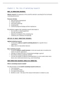Marketing Management 344 (research) A1 & A2 notes