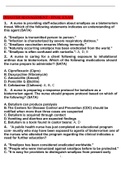 DISASTER MANAGEMENT - FINAL EXAM 2022 GRADED A&plus;