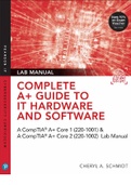 Complete A+ Guide to IT Hardware and Software: A CompTIA A+ Core 1 (220-1001) & CompTIA A+ Core 2 (220-1002) Textbook 8th Edition