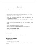 Strategic Management Concepts and Cases Competitiveness and Globalization, Hitt - Downloadable Solutions Manual (Revised)