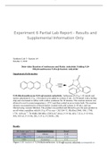 Experiment 6 Partial Lab Report - Results and Supplemental Information Only.