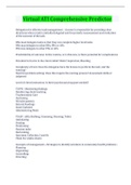 Virtual ATI Comprehensive Predictor Questions And Answers&lpar; With Complete Solution Rated A&rpar;