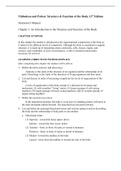 Structure and Function of the Body&comma; Thibodeau - Downloadable Solutions Manual &lpar;Revised&rpar;