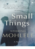 DOWNLOAD PDF TEXTBOOK OF MOHLELE NTHIKENG SMALL THINGS 