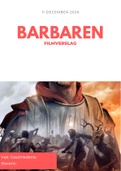 Geschiedenis filmverslag ''Barbaren''