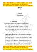 HESI A2HESI A2 Exam V1 With A&P&period; Q & As BEST SOLUTION SATISFACTION GUARANTEED SUCCESS  LATEST UPDATE 2022&sol;2023 GRADED A&plus;