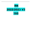  RN  2022/2023 V3  160 hesi-exit-rn-exam-2022-v3-real-160-questions-and-answers