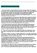 NURS 102 Ethics and Legal Exam 2022 Solved Correctly&period;