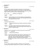 BUSI 240 QUIZ 7 (Version 5): Liberty University, Organizational Behavior/ BUSI 240 QUIZ 7
