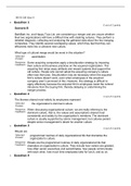 BUSI 240 QUIZ 8 (Version 4): Liberty University, Organizational Behavior/ BUSI 240 QUIZ 8