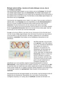 Samenvatting biologie, Genetica en Evolutie, VWO 4