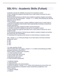 SSL101c - Academic Skills (Fullset)MOOC 1-2-3-4