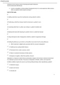 Fundamentals HESI Prep and Practice Questions with answers.