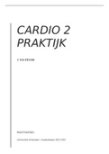 Samenvatting Cardiorespiratory physio 2 praktijk 
