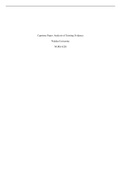 NURS 4220 Week 2 Assignment: Capstone Paper Literature Review