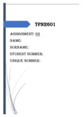 TPN2601 ASSIGNMENT 2