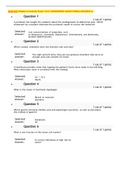  NUR 632 Walden University Exam 1&lbrack;101 ANSWERED QUESTIONS&rsqb; GRADED A&plus;