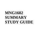 MNG1602-BUSSINESS MANAGEMENT 1 SUMMARY STUDY GUIDE LATEST2022.