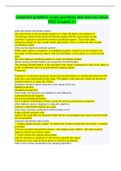 computer graphics exam questions and answers latest 2022 Graded A&plus;