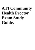 ATI Community Health Proctor Exam 2022.
