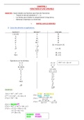Mathématiques - Chapitre 1 "Fonction D'une Variable" - S1L1