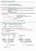 organic chemistry, rate of reaction