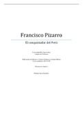 TRABAJO Francisco Pizarro, el conquistador del Perú.