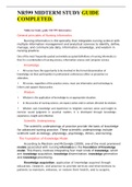  NR599 MIDTERM STUDY GUIDE COMPLETED&period;