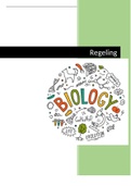 Samenvatting biologie regeling (Biologie voor Jou) vwo 5