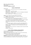 PSYC 376: Learning and Memory (Yale University) – Lecture notes, definitions, study guide