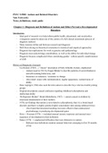 PSYC S350E: Autism and Related Disorders (Yale University) Lecture_reading notes, definitions