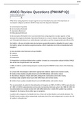 ANCC Review Questions &lpar;PMHNP IQ&rpar;QUESTIONS AND ANSWERS 2021&sol;2022