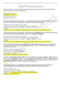 HESI Patient Review&colon; Patients at Risk Questions and Answers