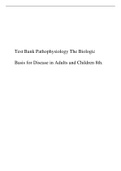 Test Bank Pathophysiology The Biologic Basis for Disease in Adults and Children 8th.pdf