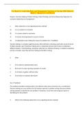 Test Bank for Leadership Roles and Management Functions in Nursing 10th Edition by Bessie L Marquis & Carol Huston Chapter 1-25&vert;Complete Guide A&plus; 