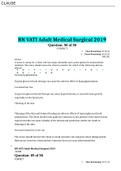 RN VATI Adult Medical Surgical 2019;Mohave Community College - MED SURG 450 RN VATI Adult Medical Surgical 2019