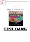 Test Bank for Neuroscience 6th Edition by Dale Purve all chapters