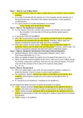 General Chemistry II: Exam 1 Study Guide 2022