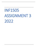 INF1505 ASSIGNMENT 3