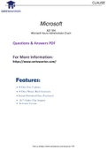 AZ-104 Preparation Material Practice 2020&period;