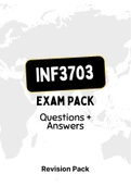 INF3703 - EXAM PACK (2022) 