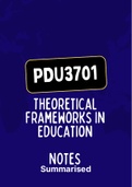 PDU3701 - Summarised NOtes