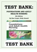 TEST BANK FOR FOUNDATIONS AND ADULT HEALTH NURSING 8th Edition By Kim Cooper, Kelly Gosnell ISBN-978-0323484374, ISBN- 9780323524599 Category: Nursing, 8th Edition, ISBN: 9780323484374, ISBN: 9780323524599, Kelly Gosnell, Kim Cooper, Test Bank for Foundat