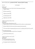SCIN 132 WEEK 2 TEST STUDY GUIDE - ALL ANSWERS ARE CORRECT – BOLDED ARE CORRECTED ANSWERS | American Military University