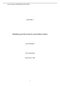 Marketing and the economic and political context