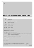 Review Test Submission&lowbar; Week 11 Final Exam - BUS363&lowbar;Tech & Innov